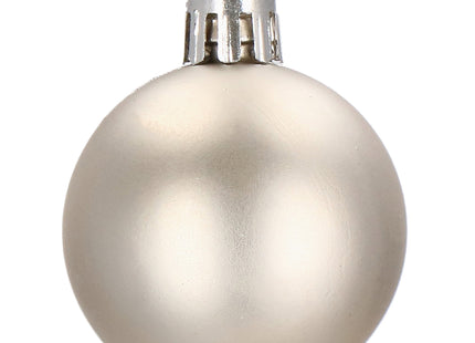Kerstballen | 20 Stuks | 4 cm | Champagne