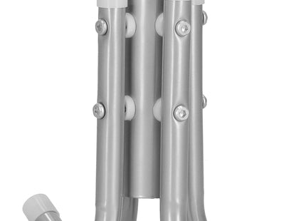 Staande Kapstok | Metaal | 12 Haken | Zilveren | 173 cm