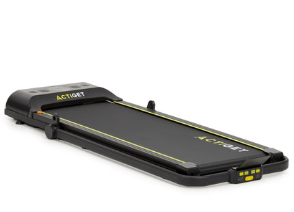 Loopband - 1-12 KM/U - Inklapbaar - Fitshow APP - Met ingebouwde Speaker ( Bluetooth ) - Afstandsbediening - Telefoonhouder - Smeerolie - 133 x 50 x 105 CM - 1 PK Motor