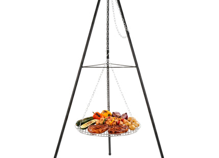 BBQ Tripod - Driepoot - Inclusief Rooster - 51 x 152 cm
