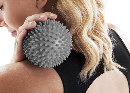 Massage Bal | Triggerpoint Bal | Fitnessmaterialen | Grijs | 9.5 cm