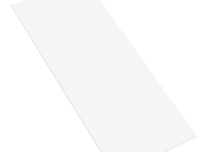 Bureaustoelmat | Antislip | Melkwit | 120 x 90 cm | 1 mm
