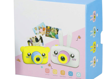 Digitale Camera - Kindercamera - Kindvriendelijk - Konijn - Wit - 40MPX