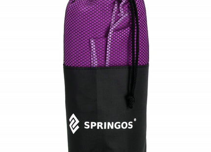 Strandlaken | Badlaken | Strandhanddoek | Microvezel | 150 x 75 cm | Paars