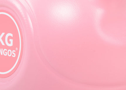 PVC Kettle Bell | Kettlebell | 6 kg | Roze
