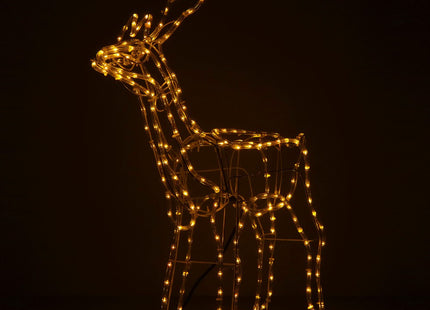 Rendier | 216 LED Lampjes | Warm Wit