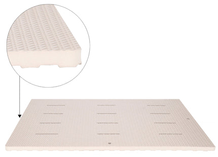 Wasmachine Trillingsdempers | Anti Vibratiemat | Wasmachine- En Drogeraccessoires | Grijs | 60 cm x 85 cm