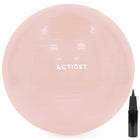 Fitnessballen - Yoga Bal - Pilates - Zwangerschap - Met Pomp - PVC - Roze - 150 Kg - 65 Cm