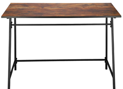 Salontafel | Rechthoekig | 100x50x76 cm | Zwart/Donkerbruin