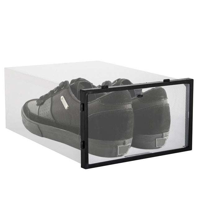 Schoenenbox | Sneakerbox | Kunststof | Transparant | 1 Stuk | 34 x 23 x 13.5 cm