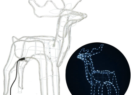 Rendier | 216 LED Lampjes | Koel Wit