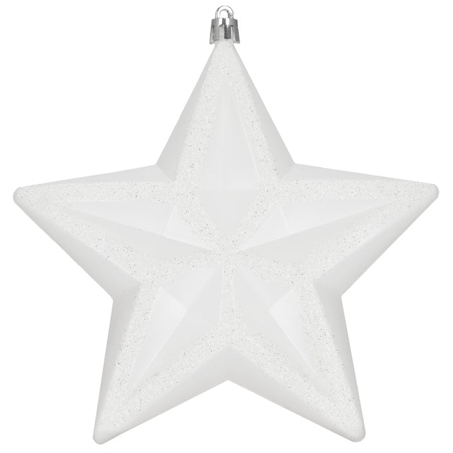 Kersthanger | Kerstster | Wit | 15 cm