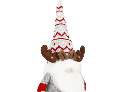 Kerstkabouter - Kerstrendier - Kerstversiering - Stof - 50 cm
