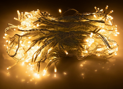 IJspegel Verlichting | 3 m | Inclusief Afstandsbediening | 306 LED | Warm Wit | Koppelbaar