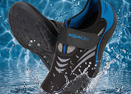 Waterschoenen - AQUA Shoes - Sneldrogend - Rubber - Unisex - Blauw/Zwart - Maat 41