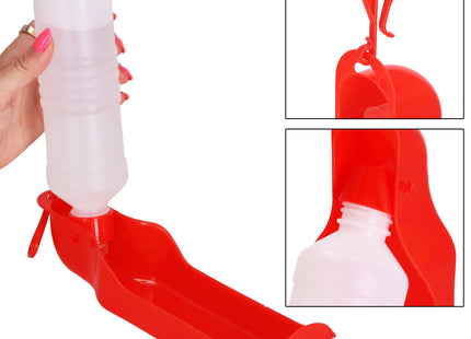 Waterfles - Drinkbak - Reisfles - Rood - 500 ML