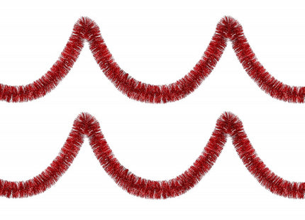 Kerstslinger | Guirlande | 6 m | Rood
