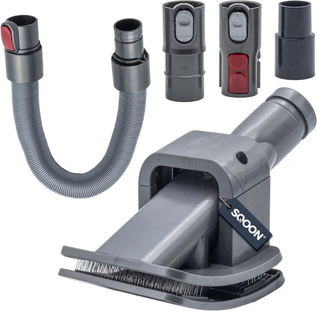 SQOON® Huisdierverzorgingsset – Geschikt voor Dyson V8, V10, V11 & V12 – 5-delig – Het originele alternatief
