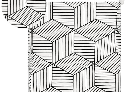 Opbergmand - Speelgoedmand - Kledingmand - Organizer - Handvatten - Wit - Zwart