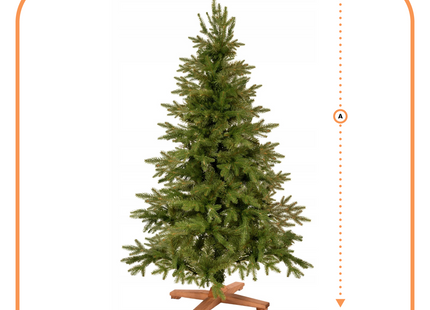Luxe Kunstkerstboom | Premium Himalayan | 150 cm | Zonder Verlichting | Royal Trees | Opbergtas