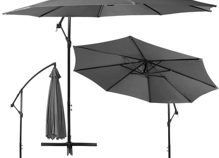 Parasol | Parasols | Kantelbaar | Waterafstotend | Grafiet | 300 cm