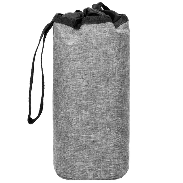 Opbergmand -  Opberghoes - Opbergtas  - Organizer - Mat - Handvat - Grijs