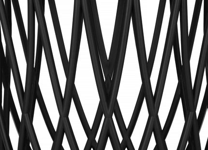 Salontafel | Salontafel Rond | Bijzettafel | 1 Stuk | 44 cm | Zwart