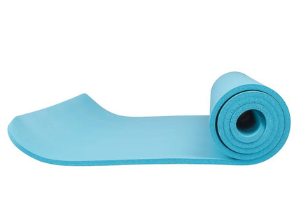 Yoga Mat | Fitnessmat | Premium Kwaliteit | Anti Slip | 61 x 183 x 1 cm | Blauw