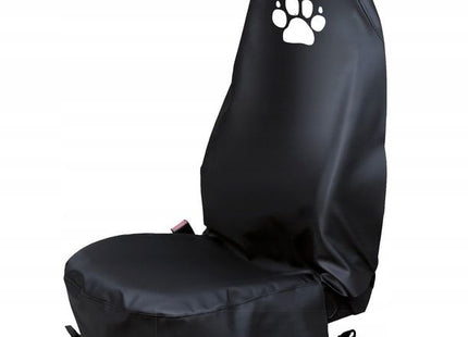 Autostoelhoes Voor Honden - Autostoelbeschermer- Stoelhoes - Bescherming - Eco - Leer - Zwart - Universeel