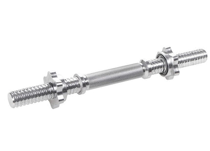 Halterstang | Barbell | Chroomstaal | 40 cm | 28 mm