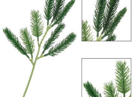 Kersttak | Decoratie | Dennennaalden | Groen | 32 cm