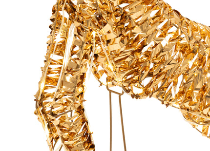 Rendier | 120 LED Lampjes | Warm Wit | Staand | 145 Cm