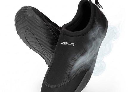 Waterschoenen - AQUA Shoes - Sneldrogend - Rubber - Unisex - Zwart - Maat 44