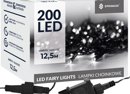 Kerstverlichting | 10 m | 200 LED | Koel Wit