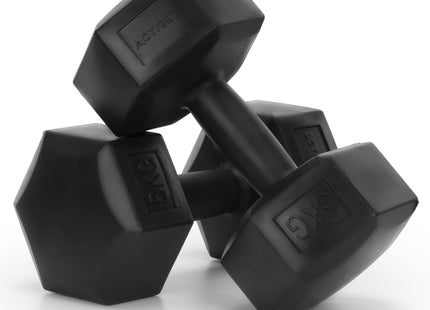Dumbbell Set - 5 KG - Zwart - Oefengewichten