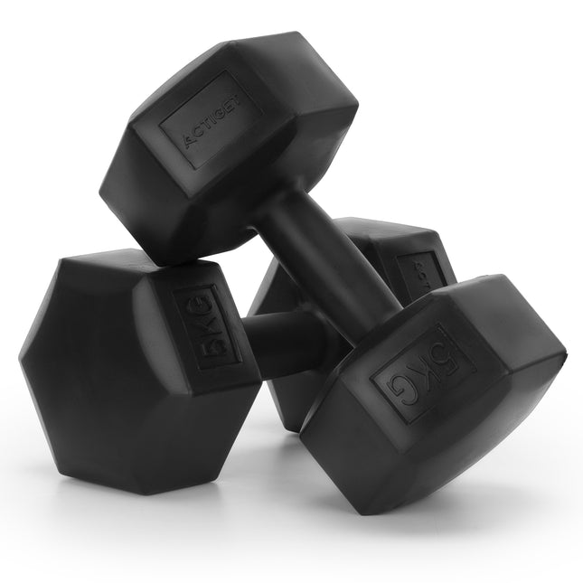 Dumbbell Set - 5 KG - Zwart - Oefengewichten