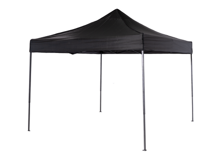 Partytent - 300x300x285cm - Hoogte Verstelbaar - PVC - Polyester - Harmonica- Frame -180-205 Doorgangshoogte