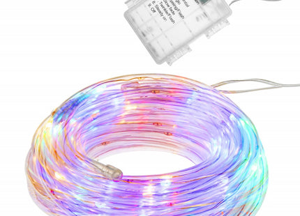 Kerstverlichting | Lichtslang | 5 m | Batterij | 50 LED | Multicolor