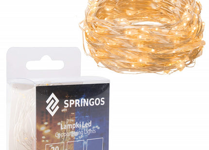 Kerstverlichting | 1.9 m | Waterdicht | Op Batterij | LED-Verlichting | Warm Wit