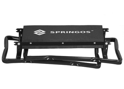 Kniebank - Tuinkruk - Werkbank - Tuinieren - Onkruid - Tuin gereedschap - Zwart