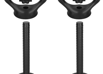 Dumbellset - 6 in 1 Kettlebell Pro Set - 30 KG - Halter Verlengstuk - Verstelbaar - Complete Set - Thuis Sporten - Zwart