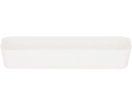 Opbergbak - Opberg Bakje - Lade Organizer Bak - Lade bak - Lade Indeling - Crème - 26x9cm