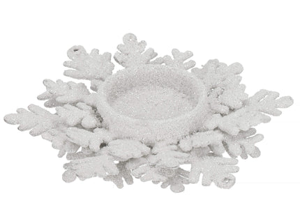 Kaarshouder| Lichtkaarshouder | Zilver | Glitter