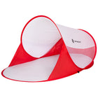 Strandtent | Pop-Up Strandtent | UV Filter | Inclusief Draagtas | 120 x 200 cm | Rood