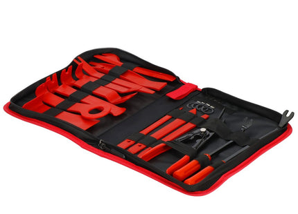 Trim Removal Kit | Terminal Removal Tool | 19 Stuks | Rood/Zwart