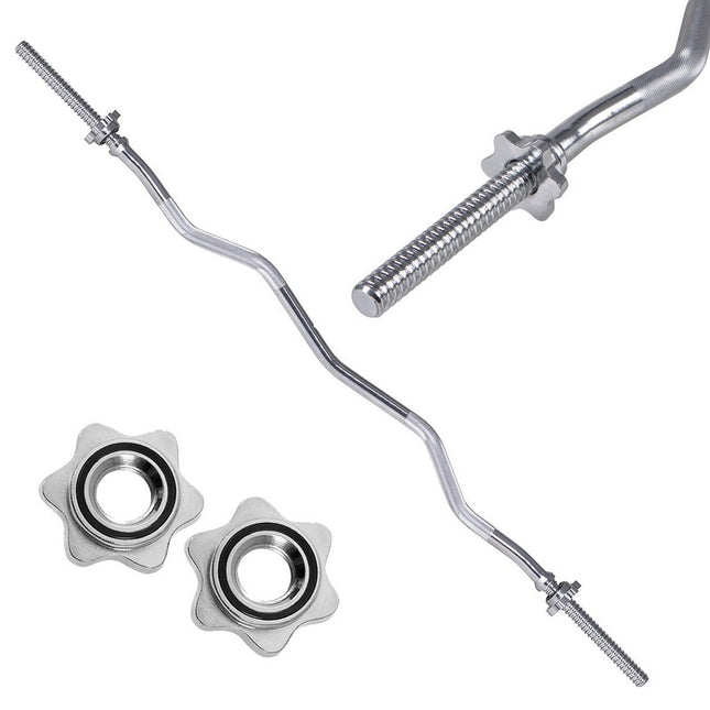 Halterstang | Barbell | Chroomstaal | 120 cm | 25 mm