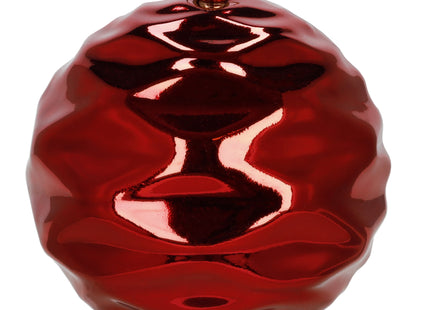 Kerstballen | 37 Stuks | 7/13 cm | Rood | Goud | Parelmoer