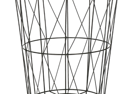 Salontafel | Salontafel Rond | Bijzettafel | 1 Stuk | 40 cm | Zwart/Hout