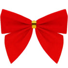 Kersthanger | Kerstversiering | Kerstdecoratie Voor Binnen | Kerststrik | Rood | 8 cm | 6 Stuks