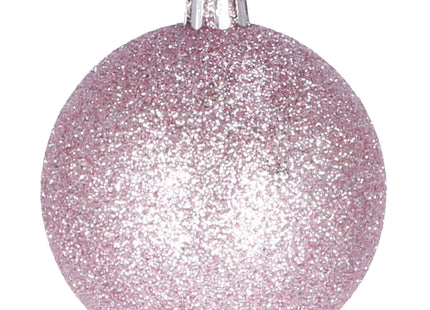 Kerstballen & Piek  | 33 Stuks | 5/6/8 cm | Roze